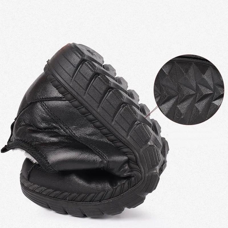 Alte Pekinger Baumwollschuhe, Warme Winterschuhe aus Stoff, Wasserdichte, weichsohlige, rutschfeste Baumwollschuhe für ältere Menschen, Damen