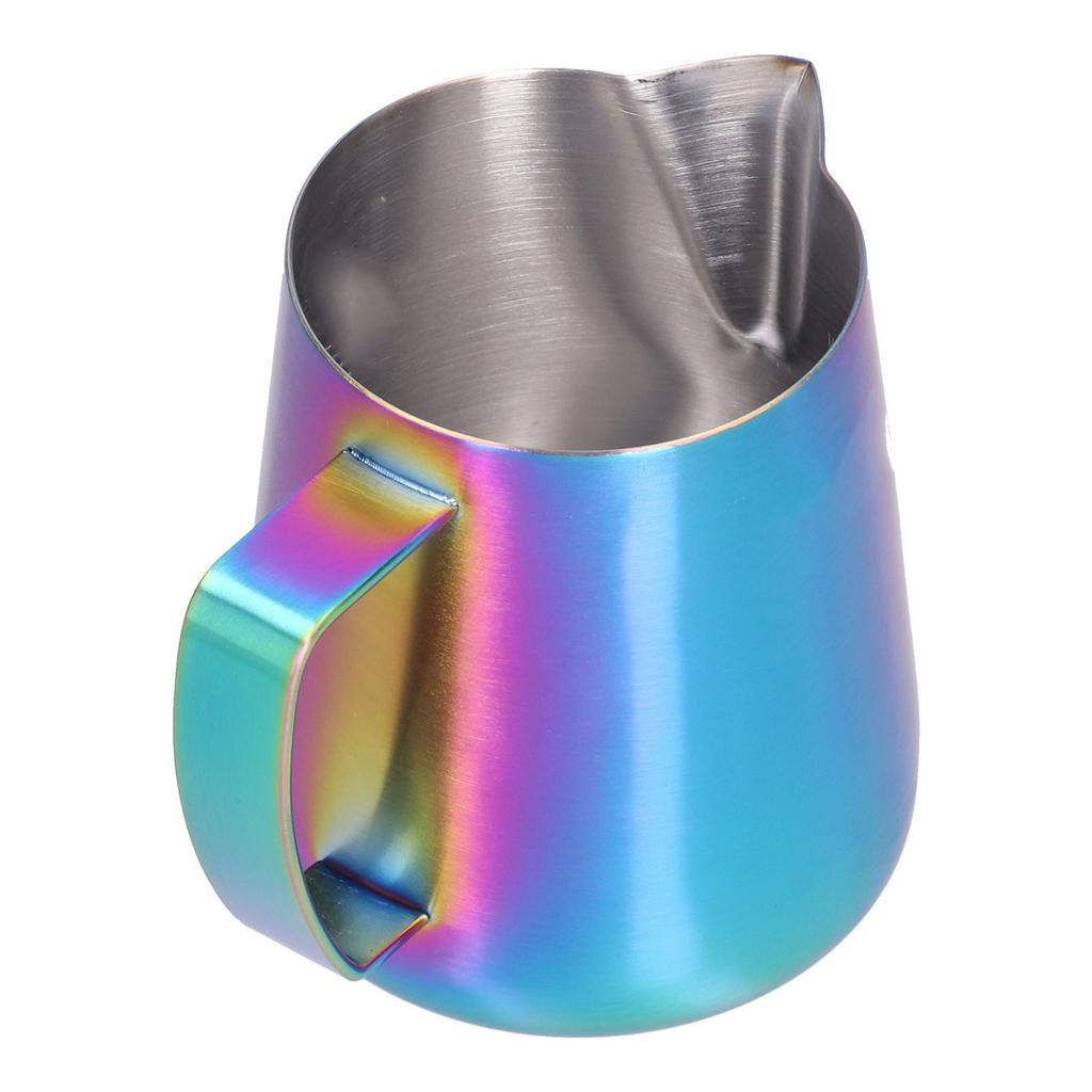 Milk Frothing Pitcher 304 Stainless Steel Milk Jugs Coffee Frothing Pitchers Latte Art Jug for Making Coffee400ml