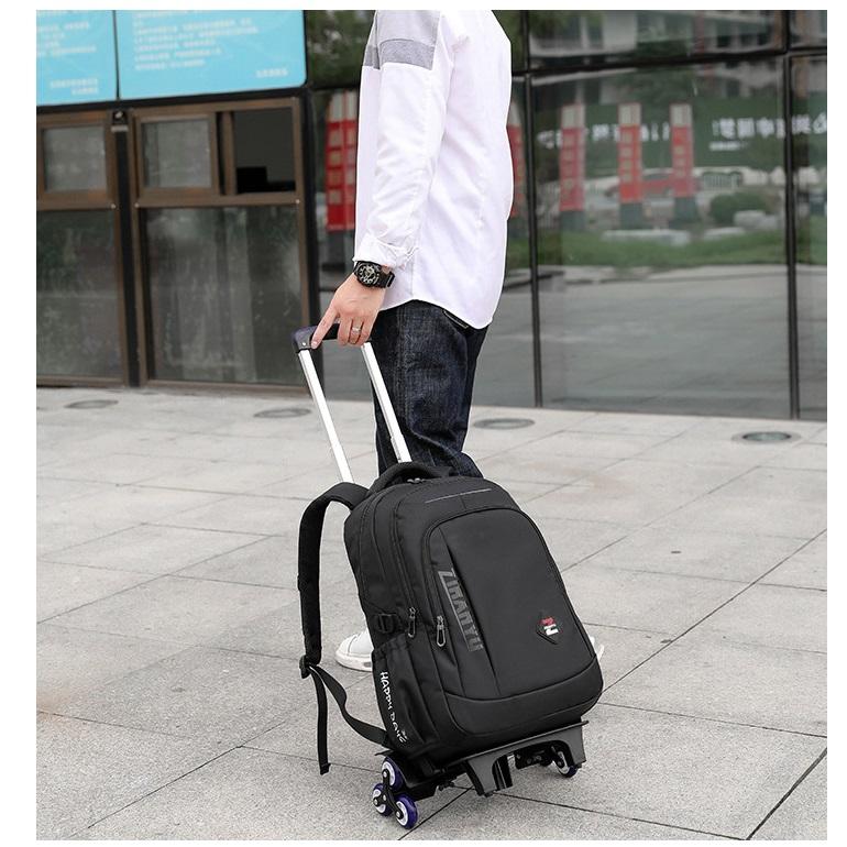 Student Roller Backpack 6-wheel Three-piece Set ZRY9319