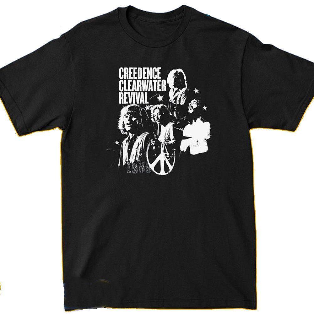 Creedence Clearwater Revival Peace Punk T-Shirt XL