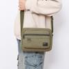 Men's Large Capacity Crossbody Bag Multi-Layer Canvas Shoulder Bag