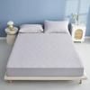 Waterproof Fitted Bed Sheet with Elastic Band Anti-slip Durable Cover Mattress Protector,for Single Double King full Queen