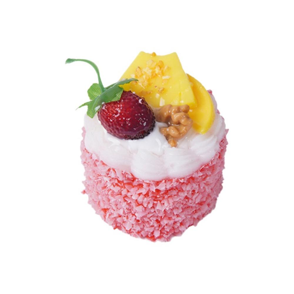 Cartoon Cake Squeeze Toy Soft Refrigerator Magnets New Mochi Squish Foam Toy  For Stress Relief