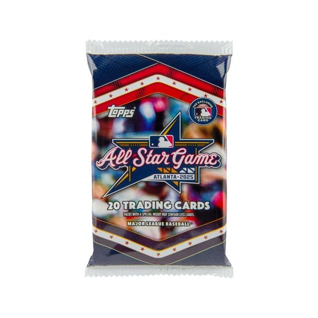 2025 Topps MLB All-Star Game Baseball Trading Cards Mega Box (Look for the MB All-Star Game Great Autograph)
