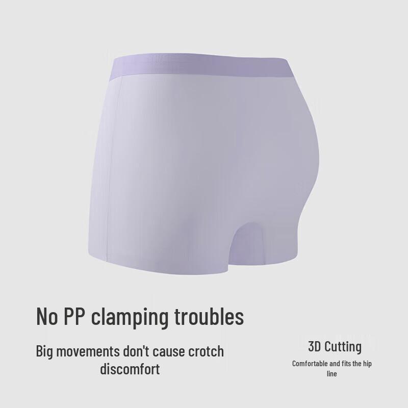 YEEHOO Men's & Women's 7A Silk-Blend Boxer Briefs 3-Pack