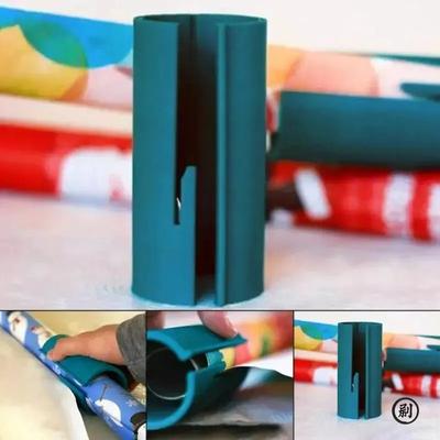 1 adet Taşınabilir Mini Kağıt Kesme Makinesi Noel Paketleme Kağıdı Kesme Bıçağı Kesme Sarma Kağıdı Kesici