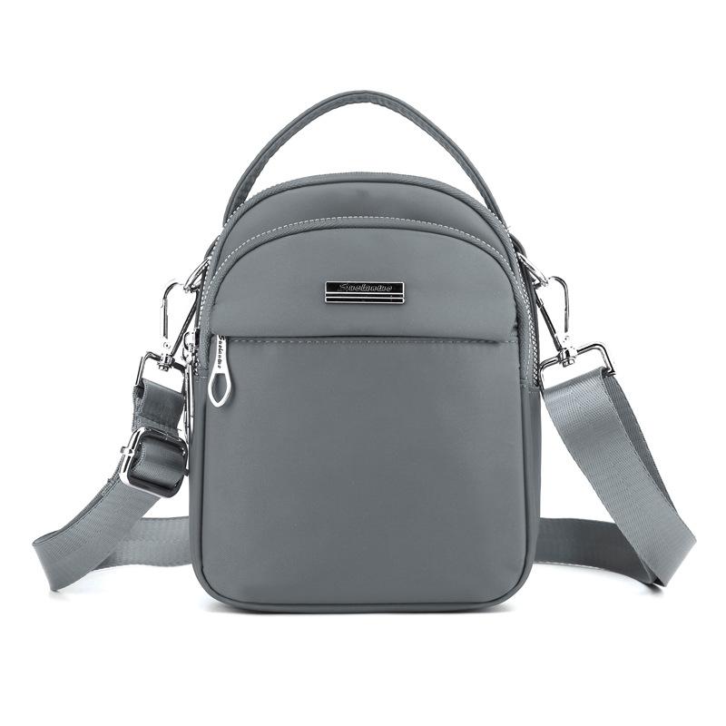 

Маленькая женская сумка через плечо, вертикальная маленькая квадратная сумка, сумка для мобильного телефона серый