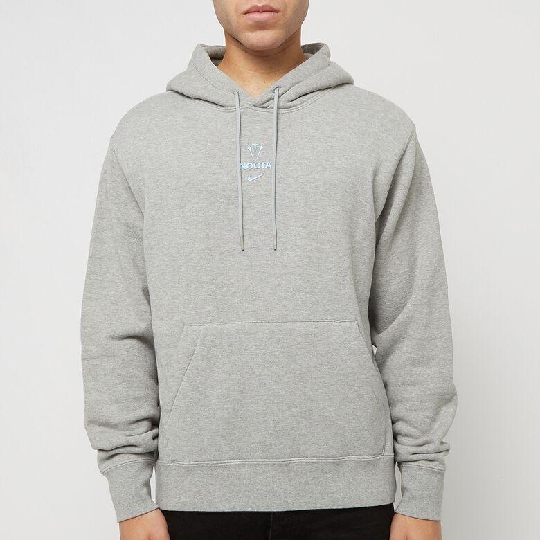 Nike X NOCTA Fleece Basketball Hoodie Dark Heather Grey Men Tops DX2837-063