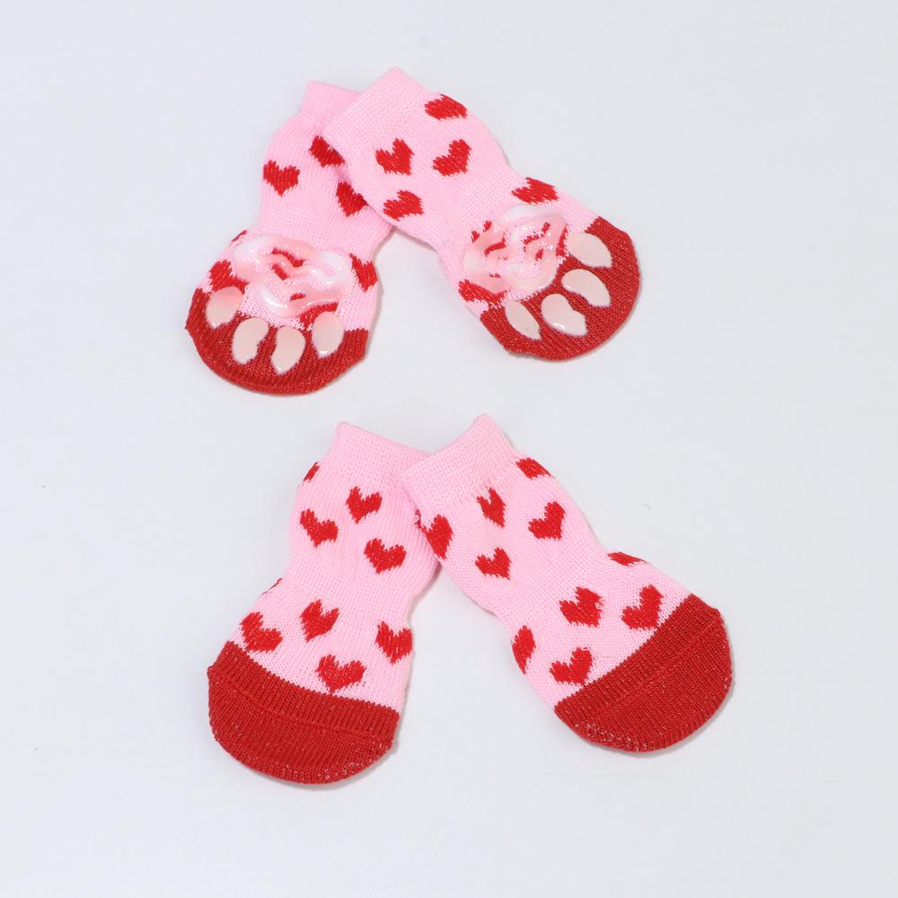 

Pet Socks: Cat & Puppy Footwear Supplies L (4 pieces)
