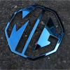 For MG 6 MG ZS Car Rear Stickers Front Grille Interstice Emblem Decals Car Styling Plastic Auto Exterior Decoration fxl1