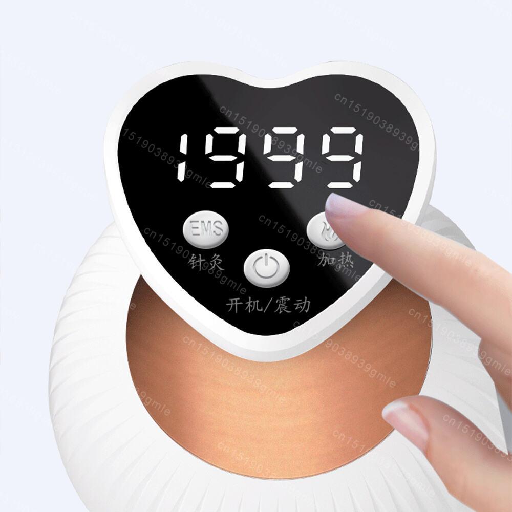 Eletric Anti Cellulite Massager Meridian Massage Brush Body Massage Lymphatic Drainage Microcurrent Heating Scraper Guasha Shape