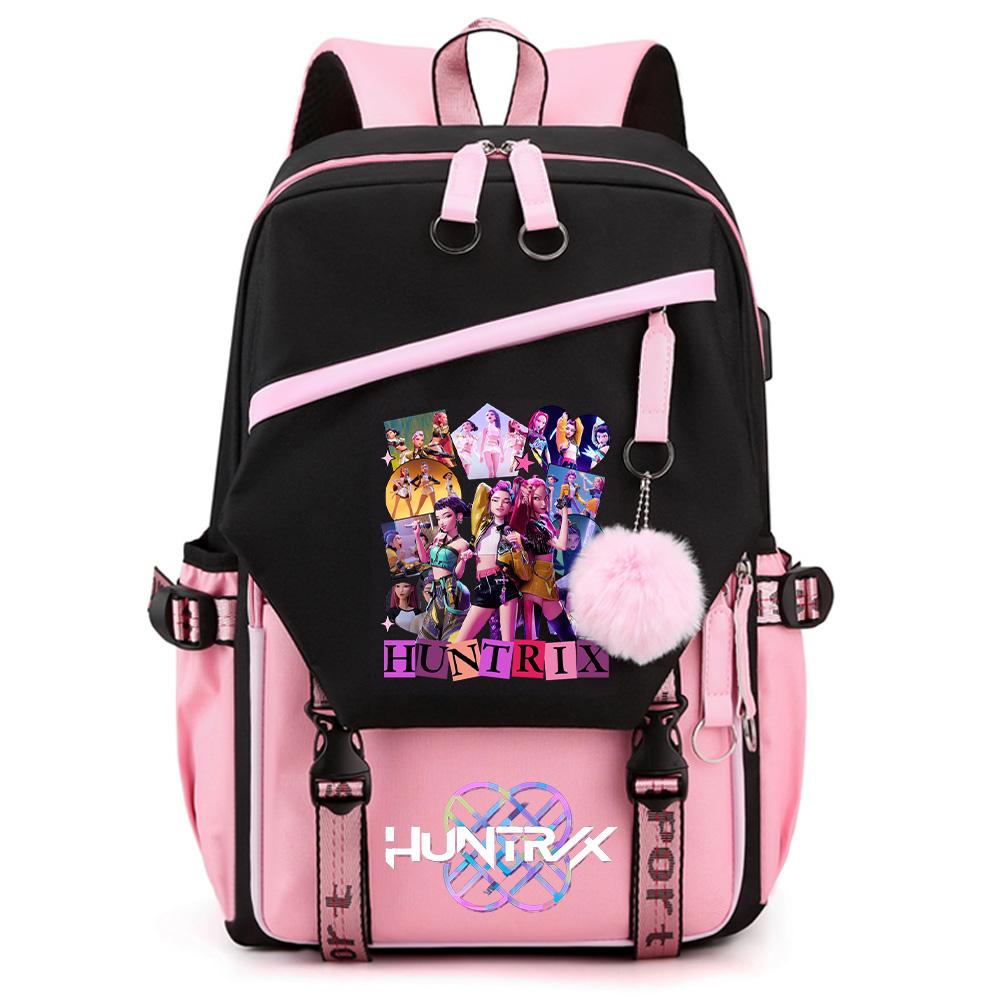 Anime Printed Large Capacity Backpack for Teenger Student Girl Boy Schoolbag Bookbag Women Waterproof Travel Bag Gift