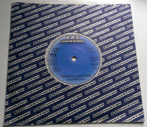 

7-дюймовая пластинка GEORGE FENTON Shoestring RESL67 BBC Records И Канада Rock Б/у