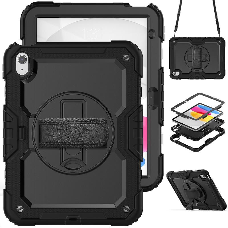Silicone Full Cover Case IPad 11 Inch Pro 10th Gen Air With Kickstand Shockproof Anti-Fingerprint