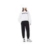 Li Ning Anti-Five Series Solid Color Logo Print Cuffed Sports Pants Women bottoms Black AKXS414-1