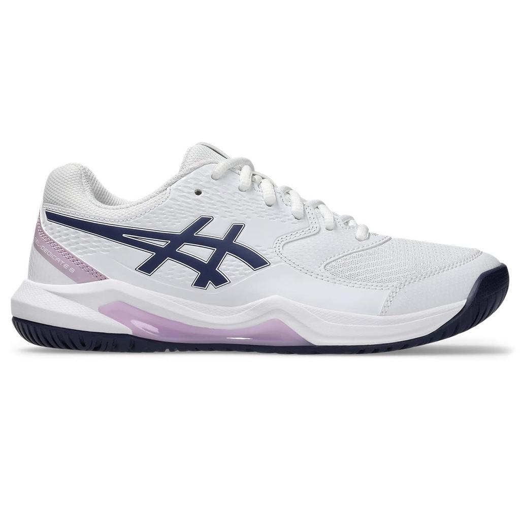 Tennis Shoes 8 1042A237 104 cm E [Asics] GEL-DEDICATE Women's (White/Indigo Fog) 25.5