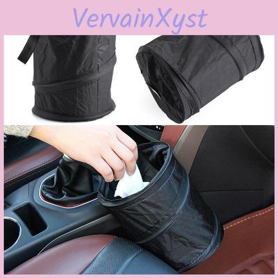 Storage Trash Can Bucket Car Spiral Folding Portable High Quality Oxford Cloth Practical