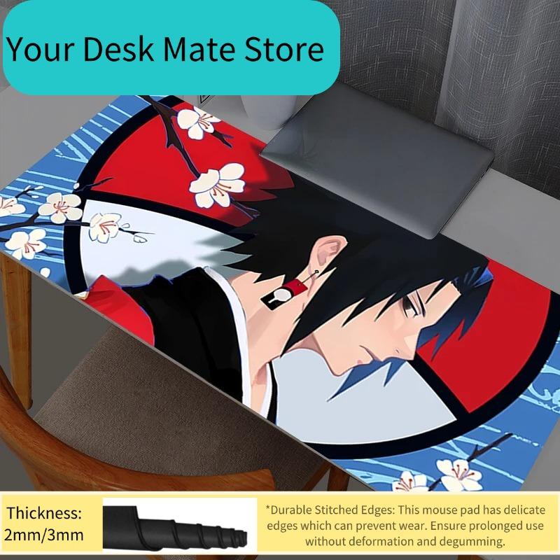 Mouse Pad Gaming Accessories Naruto Sasuke Gabinete Gamer PC Mouse Pads Computer Desk Mat Large XXL Keyboard Tablet Mousepad