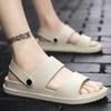 Mode Herren Sandalen Sommer Freizeit Strandurlaub Outdoor Männlich Bequem Lässige Sandalen Neu Rutschfest Outdoor Weiche Sohle Indoor Hausschuhe