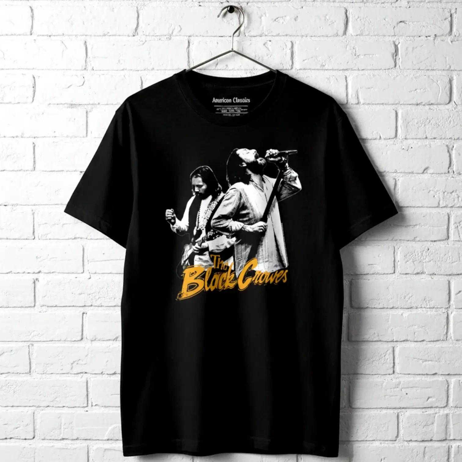 Black Crowes Performing Live Men s T Shirt XXXXL