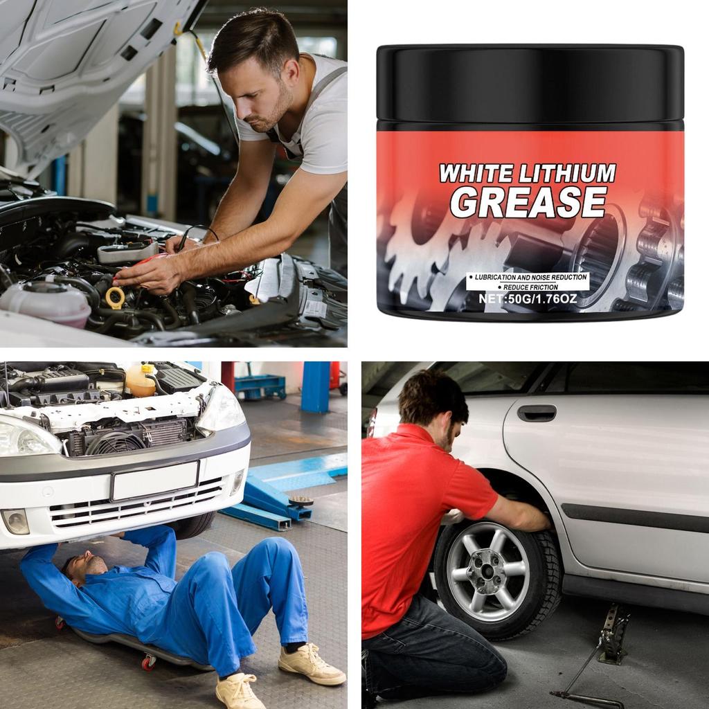 Bearing Grease Maintenance Protection Lubricant 50g Car Door Grease Lubricant For Bike Motorcycle Wheel Industrial Chain Trailer