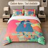 Chainsaw Man 3Pcs Bedding Set, Personalized Custom Name Text, 1 Duvet Cover & 2 Pillowcases For Bedroom