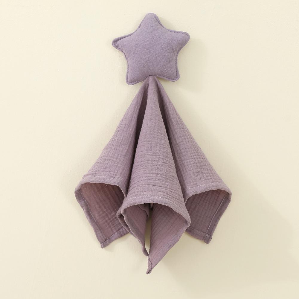 A Class Baby Comfort Blanket Star Moon Shape Baby Lovey Doll Teething Baby Comfort