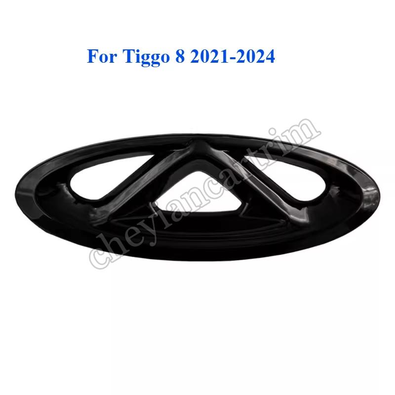 For Chery Tiggo 8 Plus Pro Arrizo 8 Tiggo 9 7 Plus 2025 Black Front Emblem Modification Sticker Covering Styles Logo Cover HH2