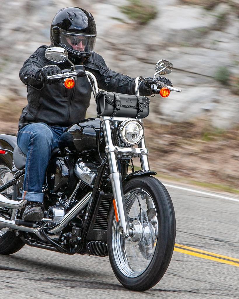 Kemimoto Motorcycle Tool Universal Front Bag for Tools and Bag, Accessories, Black, KM-1401