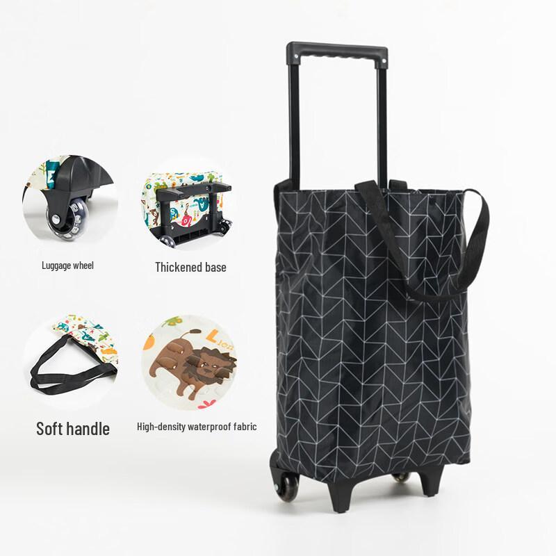 Foldable Portable Shopping Cart