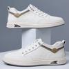 Scarpe Casual da Uomo in Pelle di Alta Qualità Semplici Scarpe Oxford Bianche da Uomo Suole Massaggianti Scarpe da Guida per Esterno Consegna Gratuita