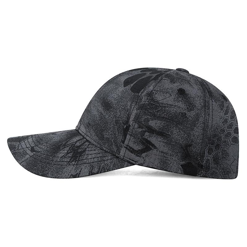 Spring Python Camouflage Tactical Baseball Cap Hard Top Adjustable Sunscreen Cap