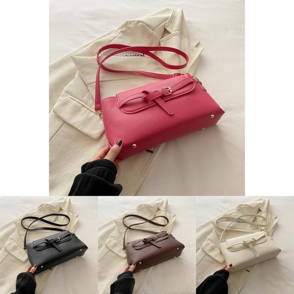 Trendy Retro Small Square Bag For Women Stylish Chic Single Shoulder Crossbody Bag