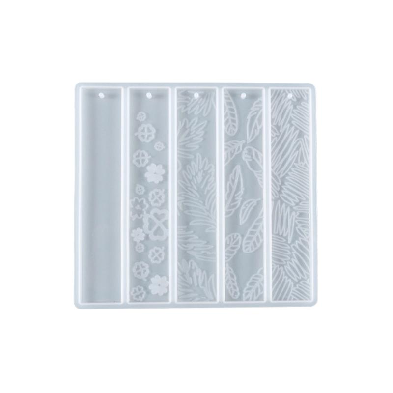 

Bookmark Resin Molds Rectangle Transparent Resin Molds Silicone Bookmark Mold for DIY Art Crafts Jewelry Making Molds