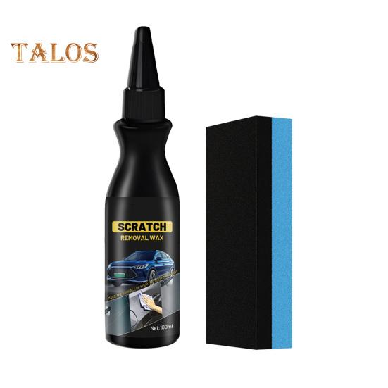 

100 мл крем для ремонта царапин на автомобиле с губкой средство для удаления глубоких царапин автомобильная краска паста для ремонта царапин полировальный воск средства по уходу за автомобилем чёрный