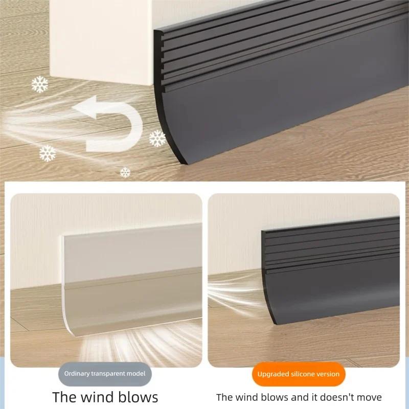 1pc Waterproof Self-Adhesive Strip For Sealing Door Gaps Soundproof Insect-Proof And For Dustproof And For Glass Doors And Windo