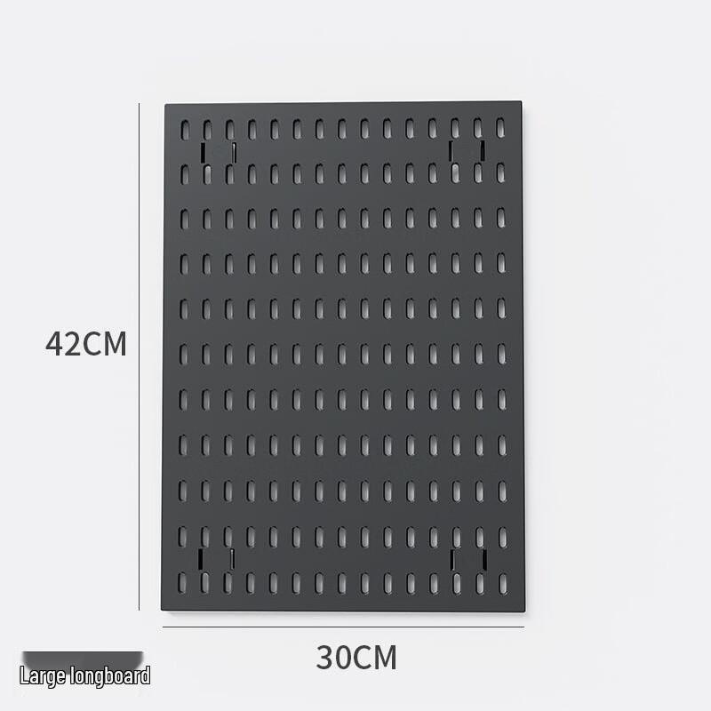 Miling No-Punch Pegboard Wall Storage Rack