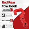 Red Rear Tow Hook Right Side or Left Side for Jeep Gladiator JT 3.0L 3.6L 2020-2024 Replace 68334733AA 68334733AB 70304021TA