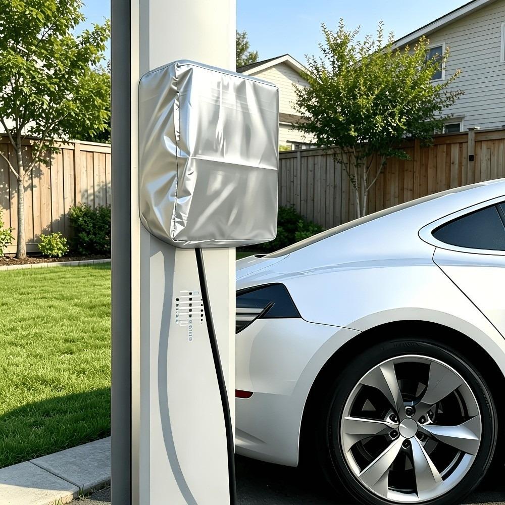 For Electric Vehicle Charger Only Charging Post Cover Protective Cover  Outdoor Use