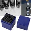 36pcs set 5mm Steel Alphabet Letter & Number Stamp Punch Die Tool Kit