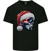 Australian Christmas Skull Xmas Australia Flag Unisexs Light Cotton TShirt