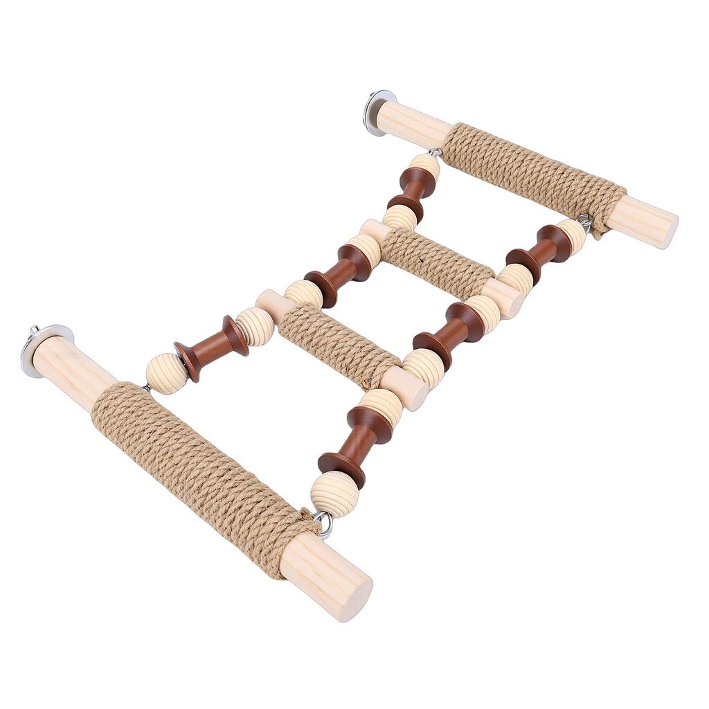 Parrot Bridge Non Slip Beech Wood Cage Accessory Bird Exercise Climbing Ladder Pet Toy
