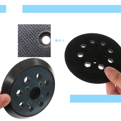 High Quality Practical Backing Pad Spare 125mm 8Hole Disc Backing For RIDGID Random Orbit Sander Pad Parts Sanding