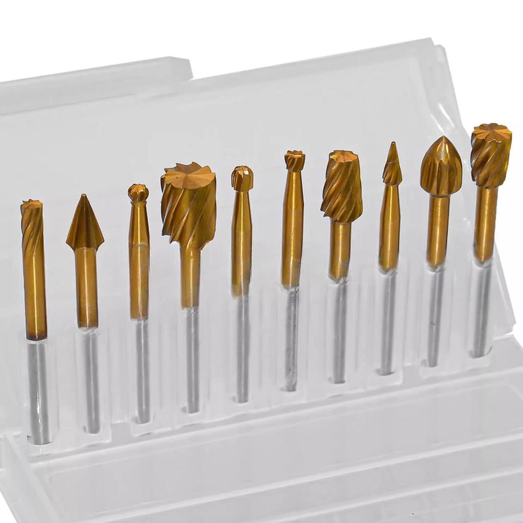 6.3mm Hex Shank HSS Rotary File for Electric Drill & Woodworking