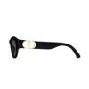 Dior Hollow Logo Irregular Frame Sunglasses Women Sunglasses Black 30MTB5UXR10A0