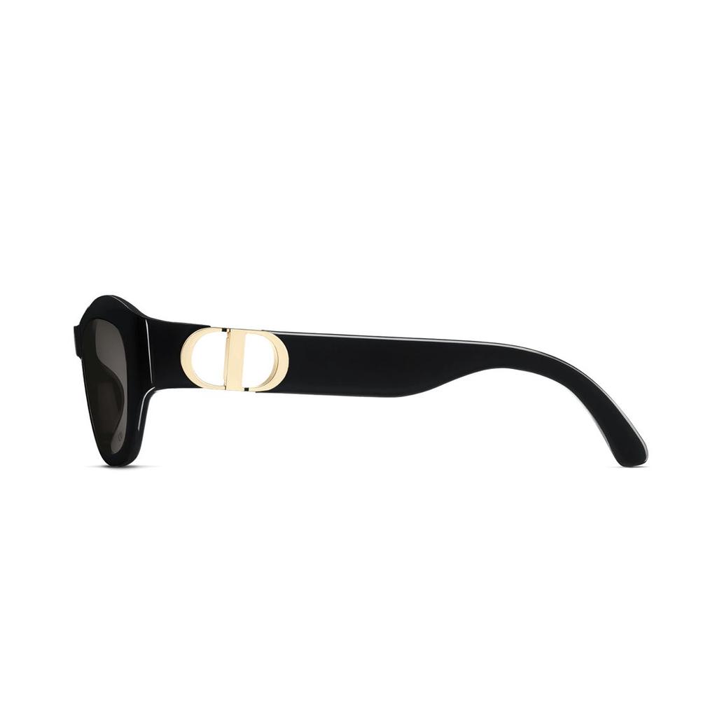 Dior Hollow Logo Irregular Frame Sunglasses Women Sunglasses Black 30MTB5UXR10A0