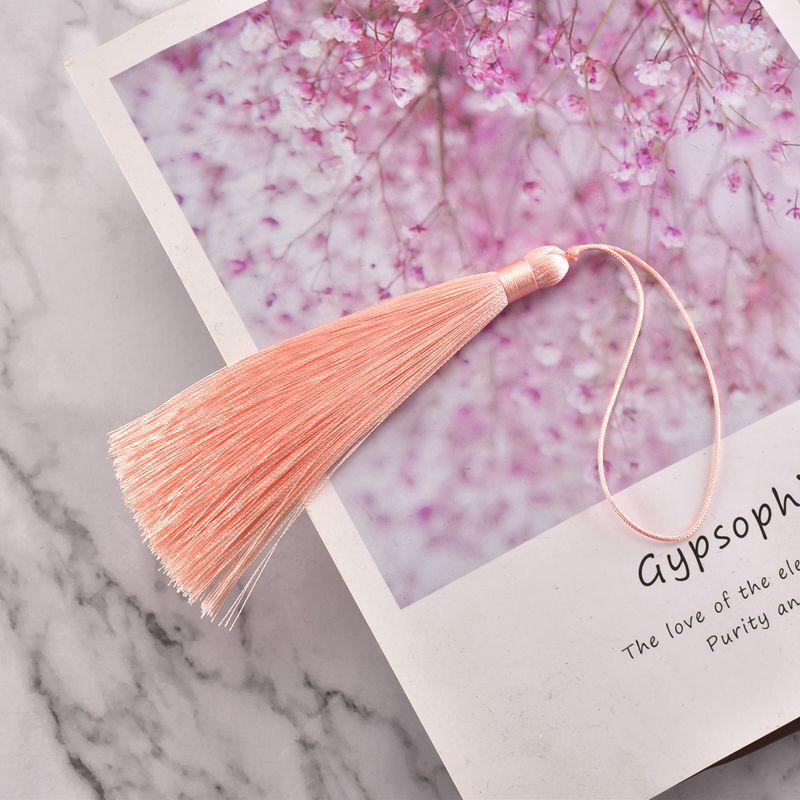 10CM Ice Silk Tassel Tassels Ancient Style Sachet Fan Pendant Bookmark Pendant Ear Diy Handmade Material Fringe Trim