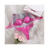 Sexy bra set European and American sexy alluring lace flirting plus size character erotic underwear set