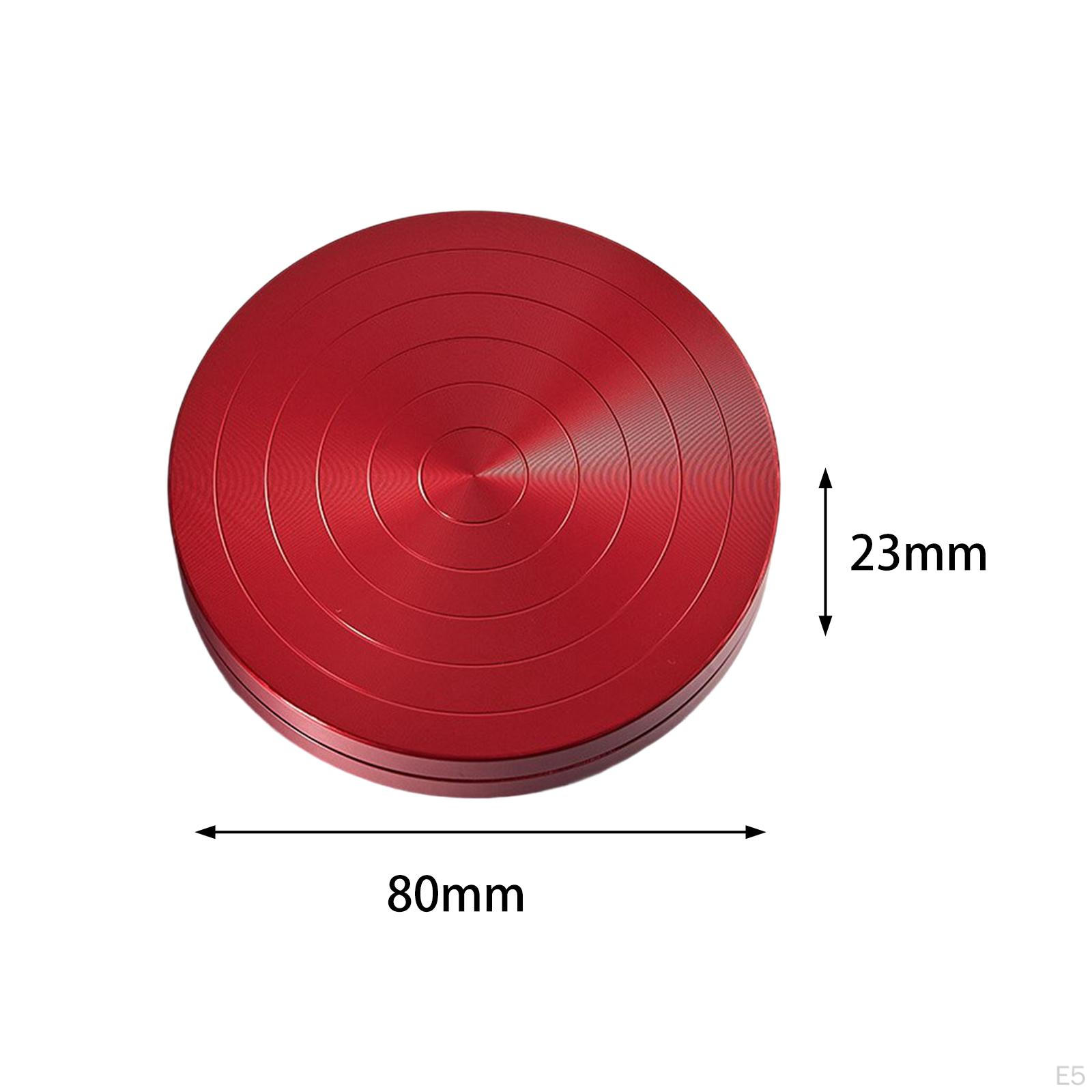 Disque D’entraînement Antidérapant En Alu 80 Mm – Pour Patinage Artistique, Gymnastique, Ballet, Rotation