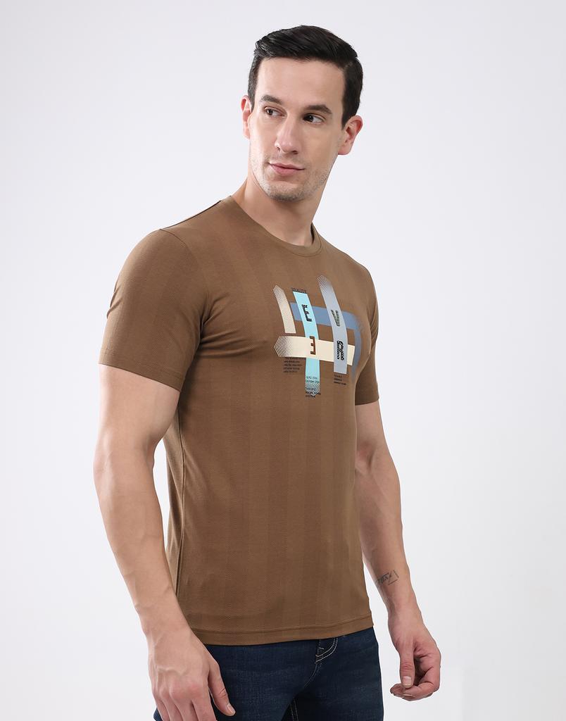 Monte Carlo Men Round Neck Half Sleeves T-Shirt